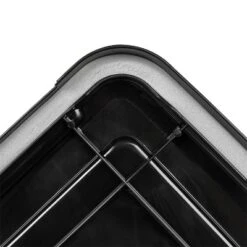 IRIS USA WeatherPro™ Bin Tote Organizing Container, Black/Red -Storage Basket Shop GUEST 017208fa 5d17 4735 b0ea 27d838bd0cea