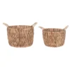 Transpac 13.75 In. Round Water Hyacinth Basket, Set Of 2 2 Transpac 13.75 In. Round Water Hyacinth Basket, Set Of 2 -Storage Basket Shop GUEST 04d909f1 b708 419f a983 21d0de91a2e9