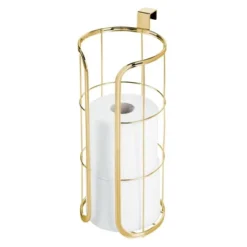 MDesign Metal Over The Tank Toilet Tissue Paper Roll Holder 21 MDesign Metal Over The Tank Toilet Tissue Paper Roll Holder -Storage Basket Shop GUEST 062f7830 7f64 4223 a263 d87f18a54aa2