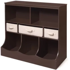 Badger Basket Combo Bin Storage Unit With Three Baskets -Storage Basket Shop GUEST 08bcead2 f31e 4dcc 8009 5dce7f669f43