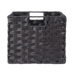 3pc Melanie Woven Fiber 2 Small And 1 Large Basket Set Chocolate - Winsome -Storage Basket Shop GUEST 0b683c6a 3dd8 47b2 b7bc 51c0aea721d1 1