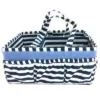 Bacati - Pin Stripes Navy Storage Caddy