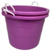 Homz 17 Gallon Durable Storage Buckets With Sturdy Rope Handles For Sports Equipment, Party Cooler, Gardening, Toys And Laundry, Orchid (2 Pack) -Storage Basket Shop GUEST 0dbcd5bb 2bc3 46ba 8519 9b810dedccf8