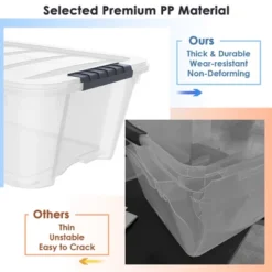 Costway 12 Pack Latch Stack Storage Box Tubs Bins Latches Handles 16 Costway 12 Pack Latch Stack Storage Box Tubs Bins Latches Handles -Storage Basket Shop GUEST 0dc11d1e 861f 4e1b a1f4 716cfc4bcd23