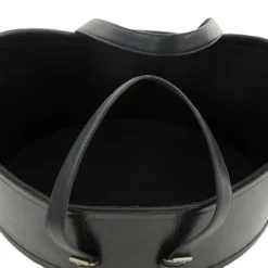 Set Of 2 Leather Storage Baskets Dark Brown - Olivia & May -Storage Basket Shop GUEST 0f3b0ed3 a82d 4968 8507 51d101e375ce