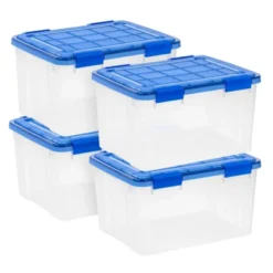 IRIS 44qt WeatherPro Plastic Storage Bin 21 IRIS 44qt WeatherPro Plastic Storage Bin -Storage Basket Shop GUEST 14349aba e7e0 43b3 84b6 d5593f349c68