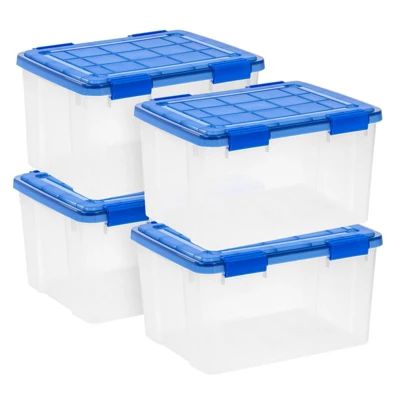IRIS 44qt WeatherPro Plastic Storage Bin 12 IRIS 44qt WeatherPro Plastic Storage Bin - Image 10