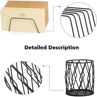 NEX 5 Office Organizer Set Black 5 NEX 5 Office Organizer Set Black - Image 3