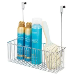 MDesign Metal Hanging Over Cabinet Bathroom Storage Organizer Basket -Storage Basket Shop GUEST 1a16155e b53e 4e01 9874 ed103df6283c