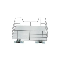 Household Essentials 12" Pantry Organizer Nickel -Storage Basket Shop GUEST 1a4254ab 457f 4a33 adc3 fdb97c684e51