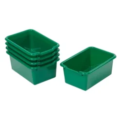 Educator Direct Scoop Front Multipurpose Storage Bins, Cubby Compatible, 5-Piece -Storage Basket Shop GUEST 1c95c79b 9d30 46a5 b9f8 ad6b3f05ac88