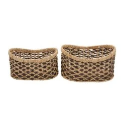 Set Of 2 Sea Grass Storage Baskets - Olivia & May -Storage Basket Shop GUEST 1fa45728 cdb7 4ba3 8462 ee05066195ab