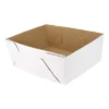 O'Creme White 2-Piece Window Cake Box -Storage Basket Shop GUEST 2323571f 0f21 4d3d 9c50 2de17b2873a5