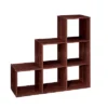 ClosetMaid 3 Tier Free Standing Wooden Cubeical Organizer With 6 Cubes For Added House Storage, Dark Cherry 1 ClosetMaid 3 Tier Free Standing Wooden Cubeical Organizer With 6 Cubes For Added House Storage, Dark Cherry -Storage Basket Shop GUEST 239a0aeb 4644 45e0 af10 892cceeb633f 1