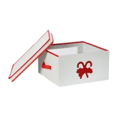 Household Essentials Large Holiday Storage Box Red -Storage Basket Shop GUEST 275aa738 394a 4001 9c5c 7f7aef1a9b4b