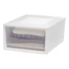IRIS 3pk Plastic Storage Drawer White 2 IRIS 3pk Plastic Storage Drawer White -Storage Basket Shop GUEST 299524b2 db04 4c80 ae4b eb357a8ce54b