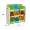 Year Color White Toy Cubes Storage Organizer For Kids, Classroom, Playroom, Daycare, Nursery With 9 Colorful Storage Bins -Storage Basket Shop GUEST 2a899018 9c4b 40c0 8643 8054e9d2e684