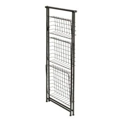 Honey-Can-Do 3 Tier Folding Ladder Shelf -Storage Basket Shop GUEST 2af7cbe4 4708 47ce a006 79d5914ca44b