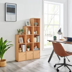 59" Set Of 3 Slim Cube Shelf Unit Towers - Danya B. 17 59" Set Of 3 Slim Cube Shelf Unit Towers - Danya B. -Storage Basket Shop GUEST 2c55c360 9e4e 41f7 9926 d7d21e41e726