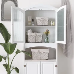 Design Imports Set Of 3 Rustic Bronze Chicken Wire Stone And White Gingham Check Liner Baskets -Storage Basket Shop GUEST 2c9eb4c3 f651 44f0 b515 25e5f374ffb0