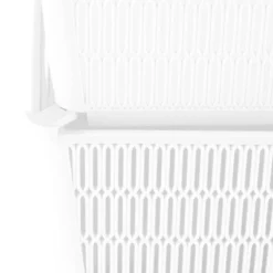 Simplify 2pk Large Slide And Stack Storage Shallow Totes White -Storage Basket Shop GUEST 2e7777d8 7aed 4bf6 8045 1f82b56f2856