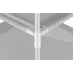 Whitmor Spacemaker Shoe Tower Gray -Storage Basket Shop GUEST 2fd231c0 a6c6 44a1 94c7 28446ba4a593