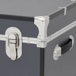 Seward Trunk 30" Paper Line Wheels Gray -Storage Basket Shop GUEST 339e4e3d bd08 4dfb 9fee 04b6ef51dc66