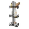 3 Tier Noir Matte Industrial Spa Tower Black - Elle Décor -Storage Basket Shop GUEST 33e9ae76 193e 4d48 8ca1 f18c40880bad
