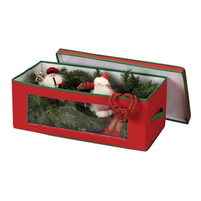 Household Essentials 36 Pocket Ornament Chest Red 8 Household Essentials 36 Pocket Ornament Chest Red - Image 6