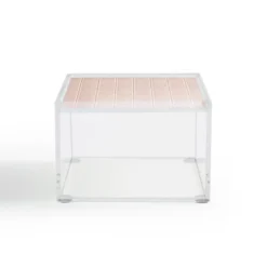 Little Arrow Design Co Organic Chevron In Rose Acrylic Box - Deny Designs 7 Little Arrow Design Co Organic Chevron In Rose Acrylic Box - Deny Designs -Storage Basket Shop GUEST 35cb6b2e 7035 4a67 aac4 767fbd54a628