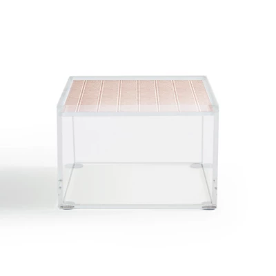 Little Arrow Design Co Organic Chevron In Rose Acrylic Box - Deny Designs 5 Little Arrow Design Co Organic Chevron In Rose Acrylic Box - Deny Designs - Image 3