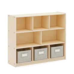 Guidecraft EdQ 3-Shelf 8-Compartment Storage - 36" -Storage Basket Shop GUEST 35ef5b1f 06db 4a66 a3ed bf58222cff89