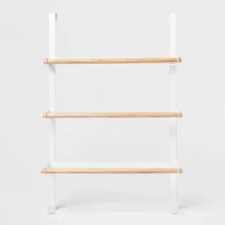 Over The Door Tiered Towel Rack With Wood - Brightroom™ -Storage Basket Shop GUEST 360e721d 0eda 4a89 b7b6 be3d7c49e378