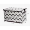 Bacati - MixNMatch Gray Storage Toy Chest