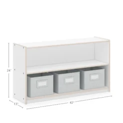 Guidecraft EdQ 2-Shelf Open Storage - 24" -Storage Basket Shop GUEST 37f2e9b9 feae 4a0d be73 94a2fb7473ae