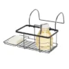 Everett Over Side Bathtub Caddy Matte Black - IDESIGN -Storage Basket Shop GUEST 37fa10ed b5e7 49e5 b9ca 7c37e0a6c509