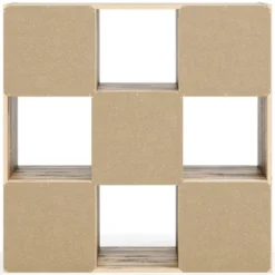 35.43" Piperton 9 Cube Organizer Natural - Signature Design By Ashley -Storage Basket Shop GUEST 37fc8b5a ae3f 4183 9742 d19811a6be9e