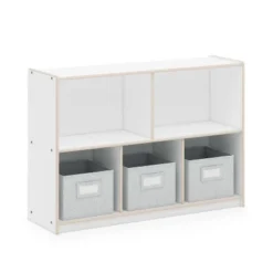 Guidecraft EdQ 2-Shelf 5-Compartment Storage - 30" -Storage Basket Shop GUEST 3ae279ae c786 4223 8e8a 5cff890a284b