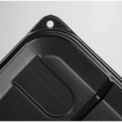 IRIS 87.4qt 4pk Heavy Duty Storage Bins Black 6 IRIS 87.4qt 4pk Heavy Duty Storage Bins Black - Image 4