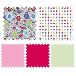 Bacati - Botanical Pink Storage Caddy -Storage Basket Shop GUEST 3bd1788f 6dec 4740 9896 024cb2e21799