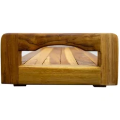 29"x5" Eleganto Teak Wood Bathtub Storage Caddy Natural - EcoDecors 9 29"x5" Eleganto Teak Wood Bathtub Storage Caddy Natural - EcoDecors -Storage Basket Shop GUEST 3c37d909 8453 474a bd77 140d79412404