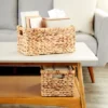 Juvale 2 Pack Small Rectangular Wicker Baskets For Shelves, 6 Inch Wide Hand Woven Water Hyacinth Baskets -Storage Basket Shop GUEST 3c8c9463 85bb 4f82 b36d 3f84f166a4b4