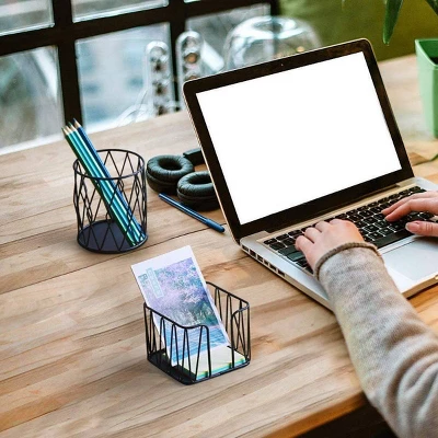 NEX 5 Office Organizer Set Black 7 NEX 5 Office Organizer Set Black - Image 5