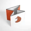 Bacati - Playful Fox Orange/Gray Storage Box Small -Storage Basket Shop GUEST 3d21c96e fe57 4be6 9de1 eea961383f72