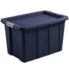Sterilite Tuff1 30 Gallon Plastic Storage Stackable Container Bins With Secure Latching Lid For Indoor Or Outdoor Home Organization, Blue (12 Pack) -Storage Basket Shop GUEST 3e7da467 593d 4b75 bc2e cab1b9b5e94b
