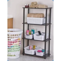 Sterilite Ultra Ventilated Open Top Plastic Storage Organizer Basket With Gray Contoured Carrying Handles 15 Sterilite Ultra Ventilated Open Top Plastic Storage Organizer Basket With Gray Contoured Carrying Handles -Storage Basket Shop GUEST 421d6399 1599 44ce ae8f ec3c12bb9f42