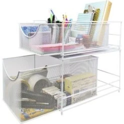 Sorbus Pull Out Cabinet Organizer For Countertop, Cabinet And More -Storage Basket Shop GUEST 42bd3031 bbfc 4316 900f 6abb136a8ff3