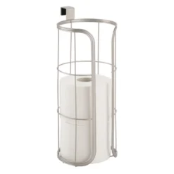 MDesign Metal Over The Tank Toilet Tissue Paper Roll Holder 17 MDesign Metal Over The Tank Toilet Tissue Paper Roll Holder -Storage Basket Shop GUEST 44878867 8e6d 4148 9340 275290fe4889
