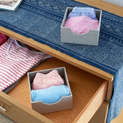 Household Essentials Set Of 2 Square Hardside Tray Silver 3 Household Essentials Set Of 2 Square Hardside Tray Silver