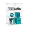 Honey-Can-Do 6 Cube Storage Set White -Storage Basket Shop GUEST 47177d6d 0be3 4179 a1dc 5c5800165e9f